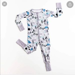 Little Sleepies Mountain Bamboo Viscose Zippy
